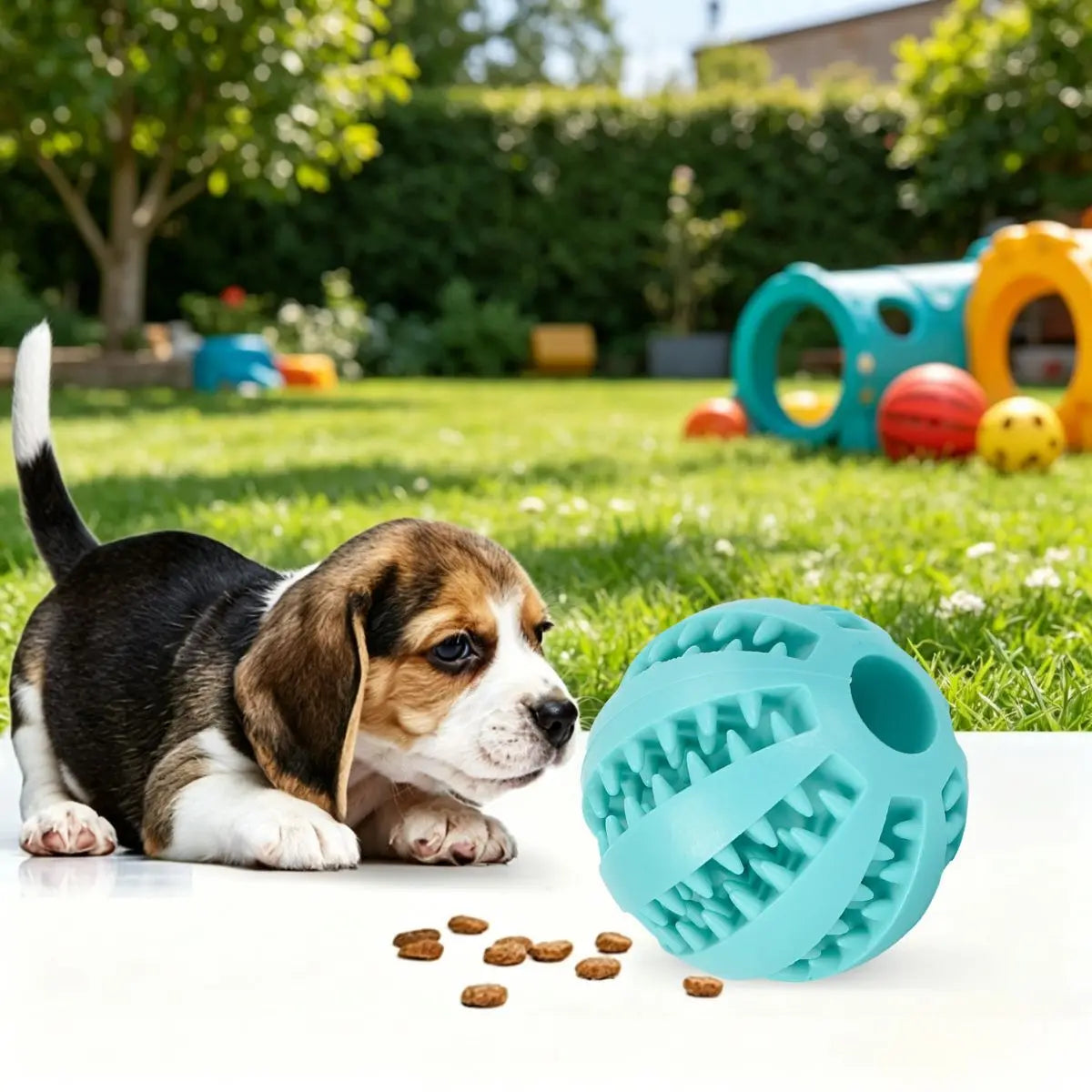 Interactive Dog Treat Ball