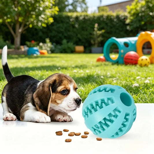 Interactive Dog Treat Ball