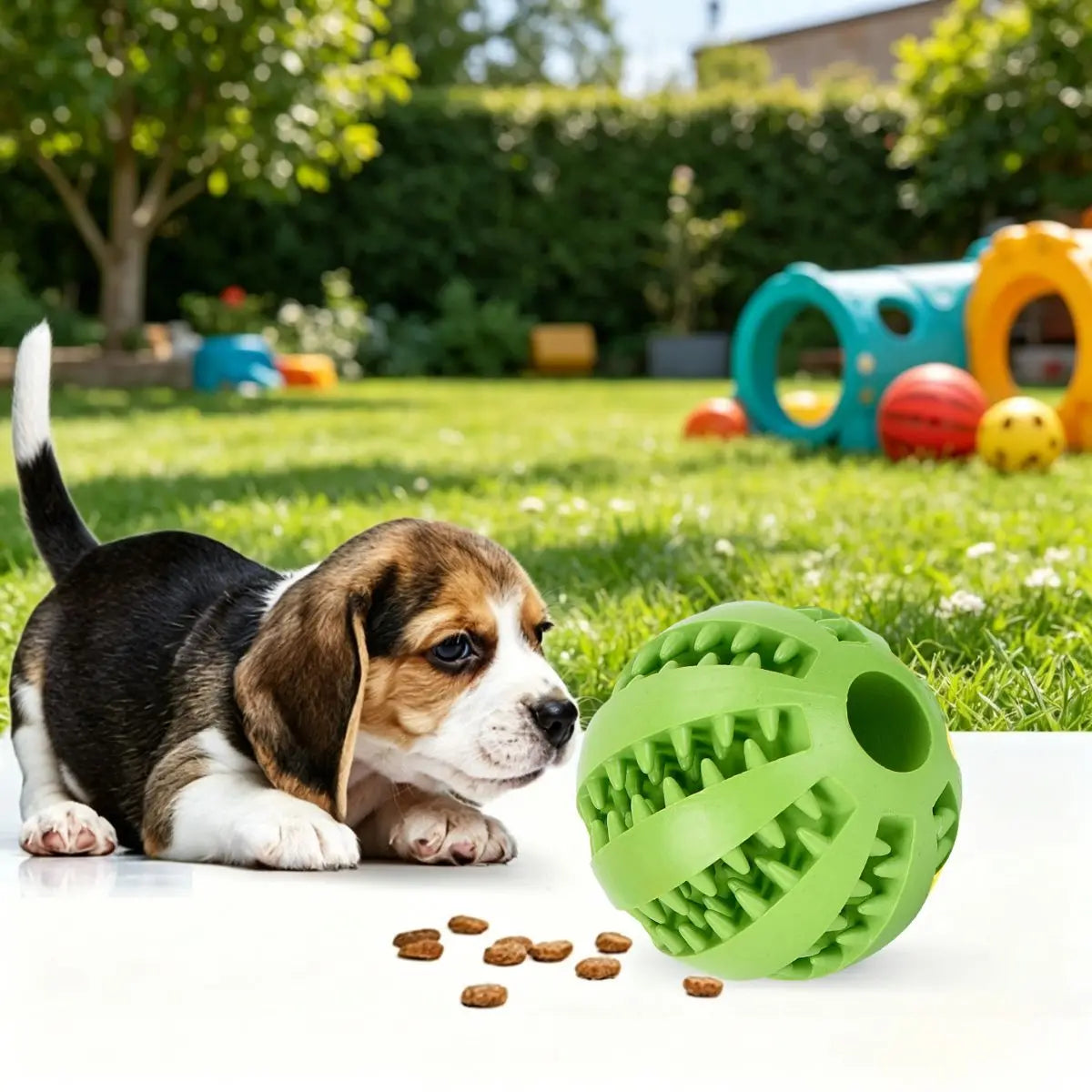 Interactive Dog Treat Ball
