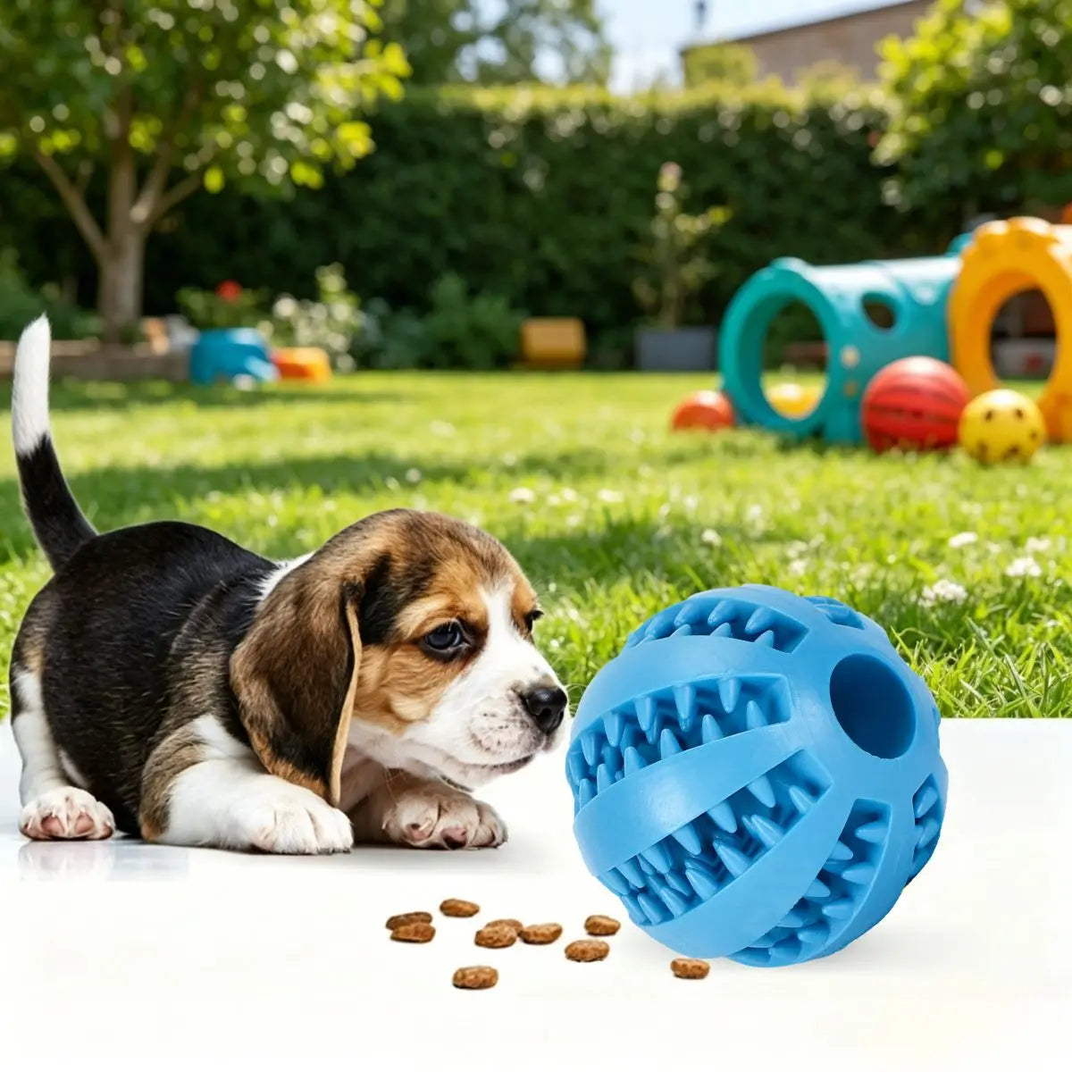 Interactive Dog Treat Ball