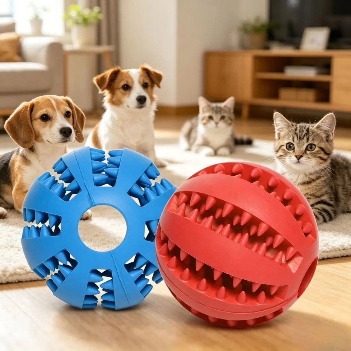 Interactive Dog Treat Ball